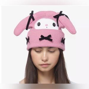 Sanrio My Melody Lolita Beanie Hat.‎ One Size.
